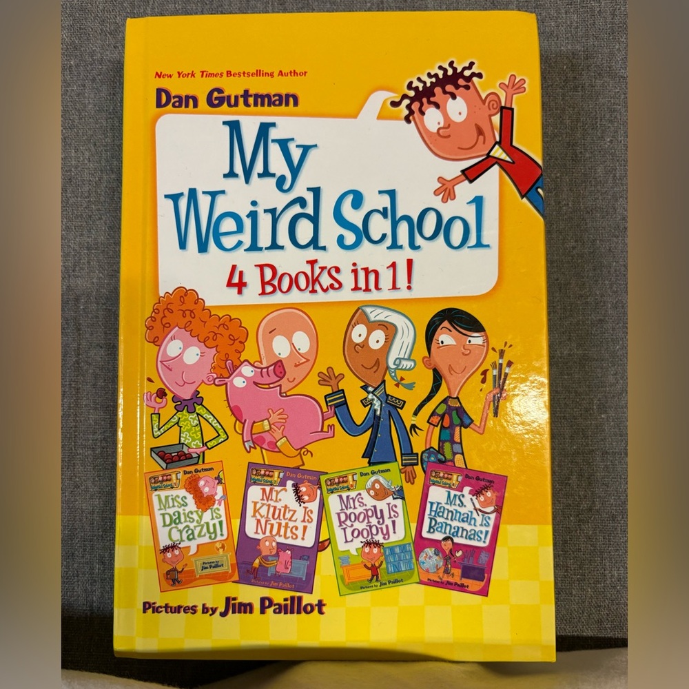 My Weird School 4 Books in 1 - Yellow Cover